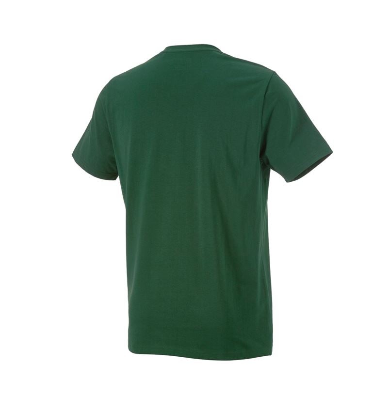 T-Shirts, Pullover & Skjorter: e.s. T-shirt strauss works + grøn 1