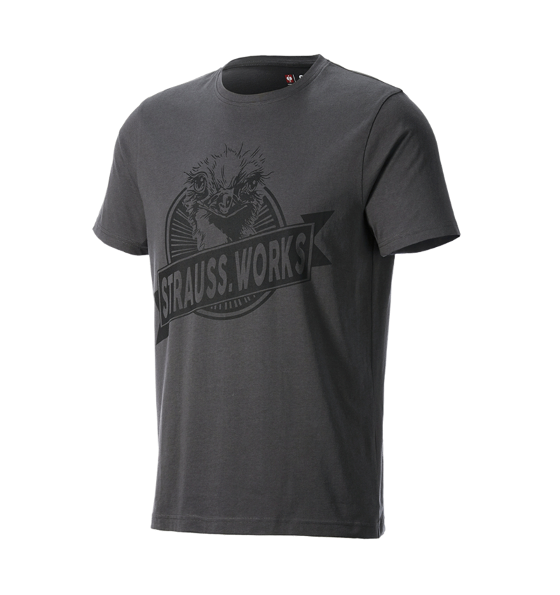 T-Shirts, Pullover & Skjorter: T-shirt e.s.iconic works + karbongrå 4