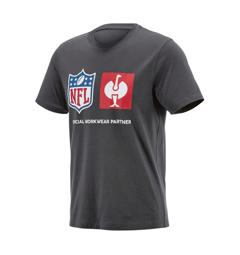 Clothing: NFL T-Shirt cotton + carbongrey 5