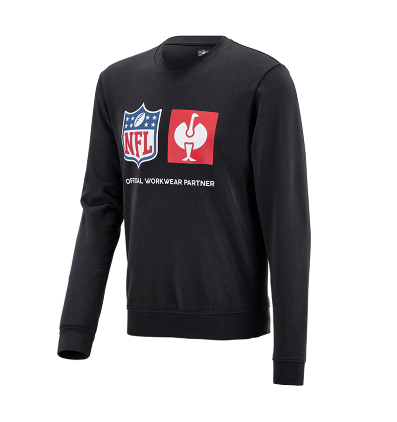 Collaborations: NFL Sweatshirt cotton + black 3