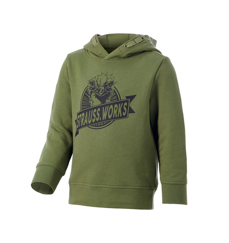 T-Shirts, Pullover & Skjorter: Hoody-Sweatshirt e.s.iconic works, børne + bjerggrøn 5