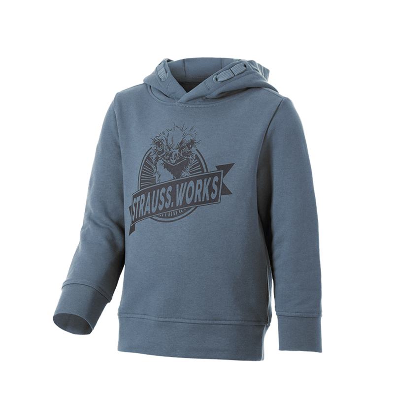 T-Shirts, Pullover & Skjorter: Hoody-Sweatshirt e.s.iconic works, børne + oxidblå 5