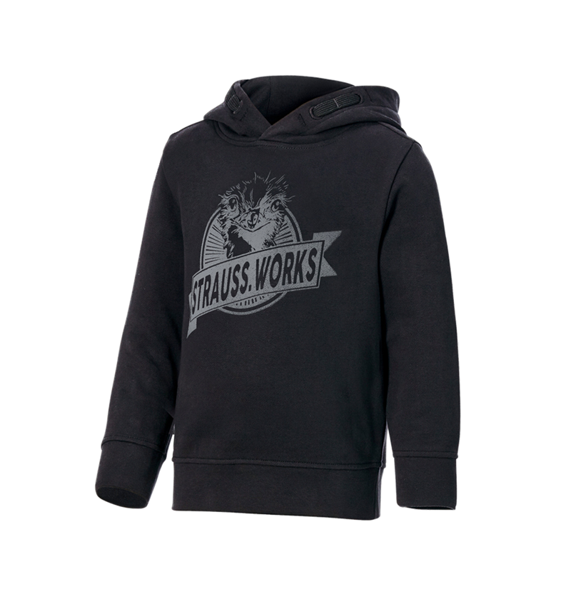 Shirts, Pullover & more: Hoody sweatshirt e.s.iconic works, children's + black 2