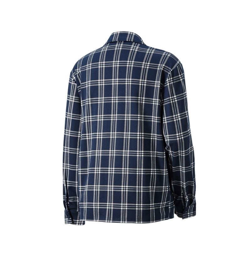 Accessories: e.s. Checkered Pyjama Top + deepblue/white 4