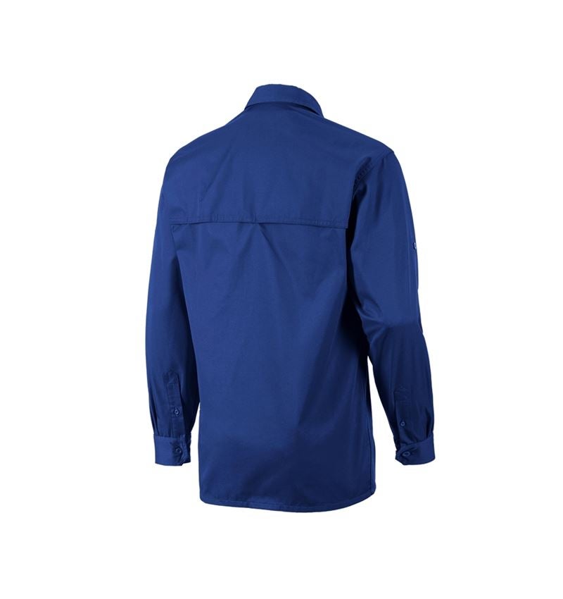 T-Shirts, Pullover & Skjorter: Arbejdsskjorter e.s.classic, langærmet + kornblå 1