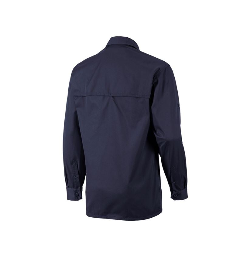 T-Shirts, Pullover & Skjorter: Arbejdsskjorter e.s.classic, langærmet + mørkeblå 3