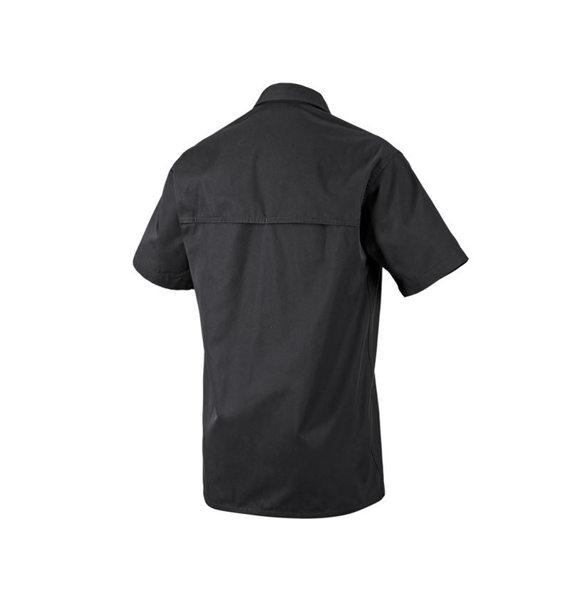 T-Shirts, Pullover & Skjorter: Arbejdsskjorter e.s.classic, korte ærmer + sort 3