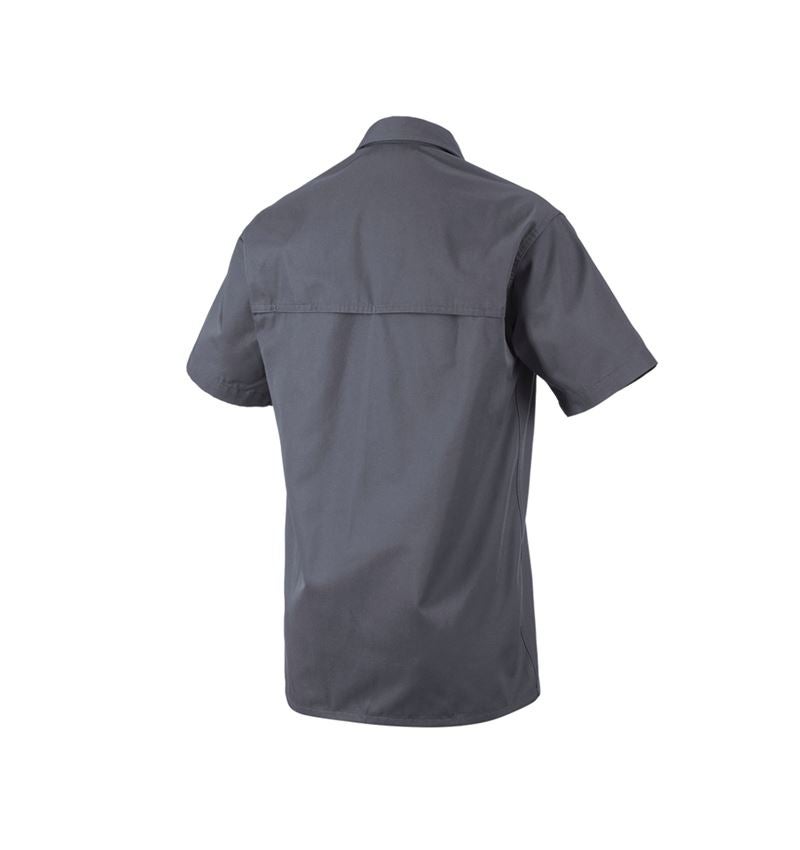 Topics: Work shirt e.s.classic, short sleeve + grey 3