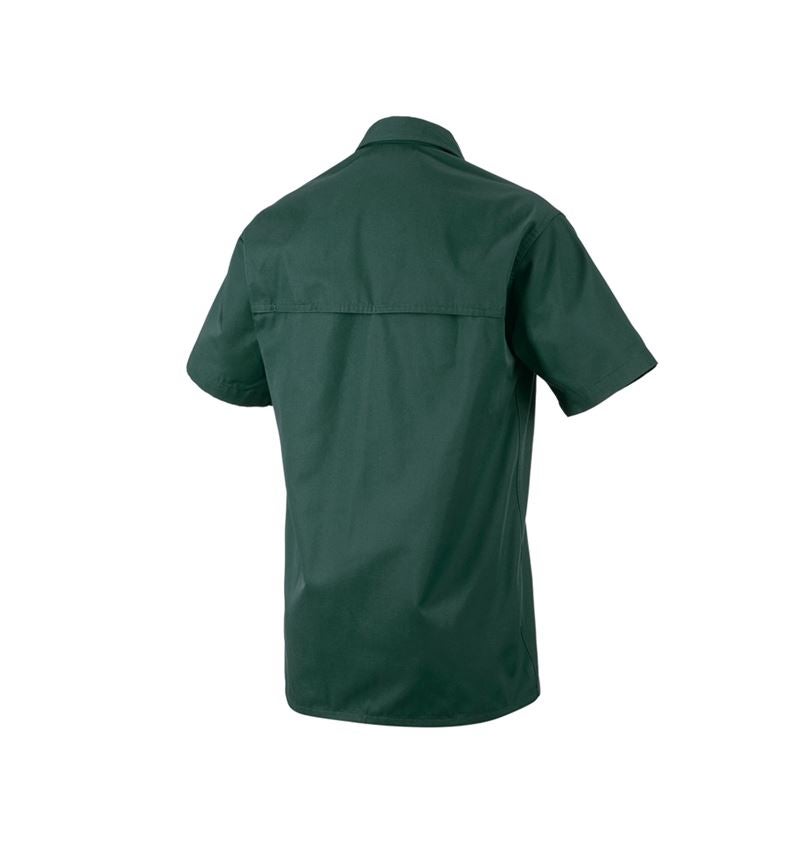 Shirts, Pullover & more: Work shirt e.s.classic, short sleeve + green 1