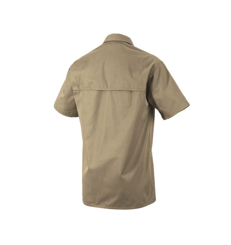 T-Shirts, Pullover & Skjorter: Arbejdsskjorter e.s.classic, korte ærmer + kaki 1