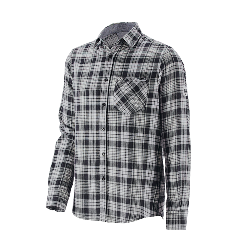 Plumbers / Installers: Check shirt e.s.vintage + black checked 2