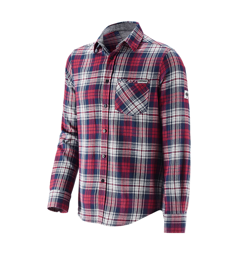T-Shirts, Pullover & Skjorter: Karo skjorte e.s.vintage + rød ternet 2