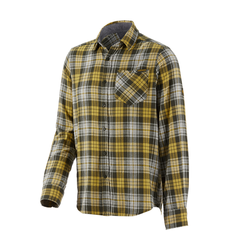 T-Shirts, Pullover & Skjorter: Karo skjorte e.s.vintage + camouflagegrøn ternet 5