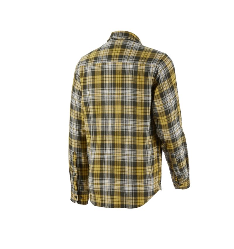 T-Shirts, Pullover & Skjorter: Karo skjorte e.s.vintage + camouflagegrøn ternet 6