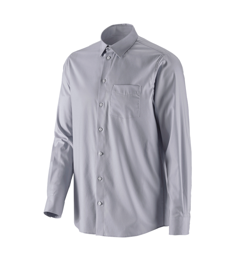 Emner: e.s. Business skjorte cotton stretch, comfort fit + tågegrå 5