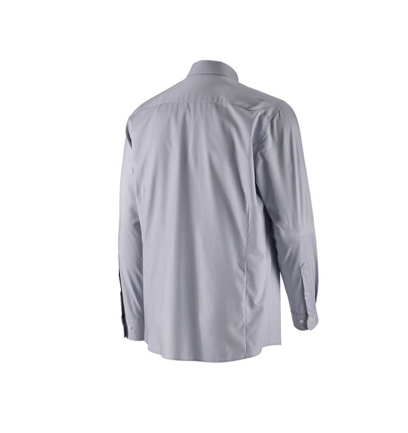 T-Shirts, Pullover & Skjorter: e.s. Business skjorte cotton stretch, comfort fit + tågegrå 6