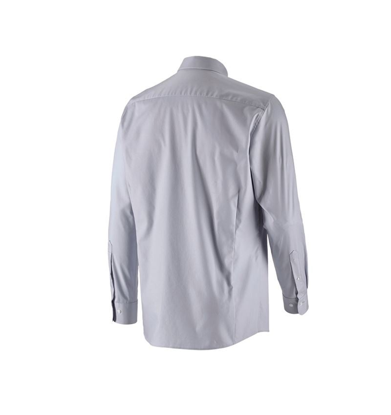 T-Shirts, Pullover & Skjorter: e.s. Business skjorte cotton stretch, regular fit + tågegrå 5