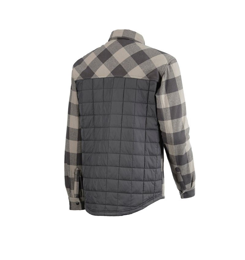 T-Shirts, Pullover & Skjorter: All-season karo skjorte e.s.iconic + delfingrå/karbongrå 7