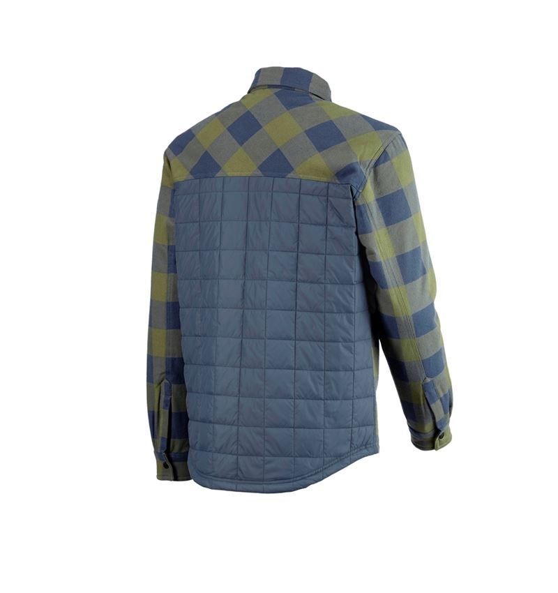 T-Shirts, Pullover & Skjorter: All-season karo skjorte e.s.iconic + bjerggrøn/oxidblå 6