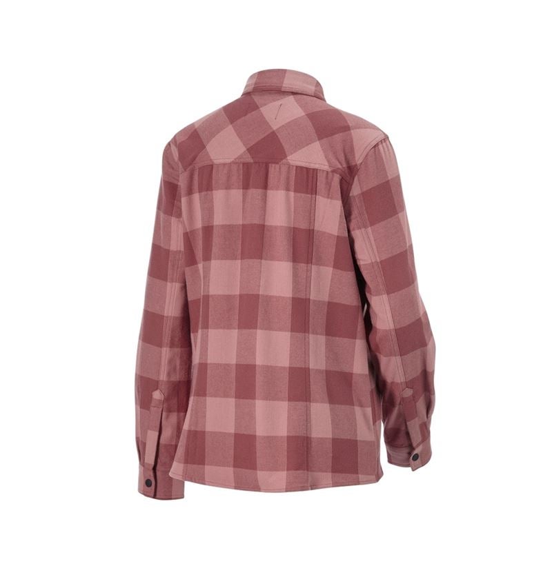 Shirts, Pullover & more: Check shirt e.s.iconic, ladies' + quartz pink/oxidred 9