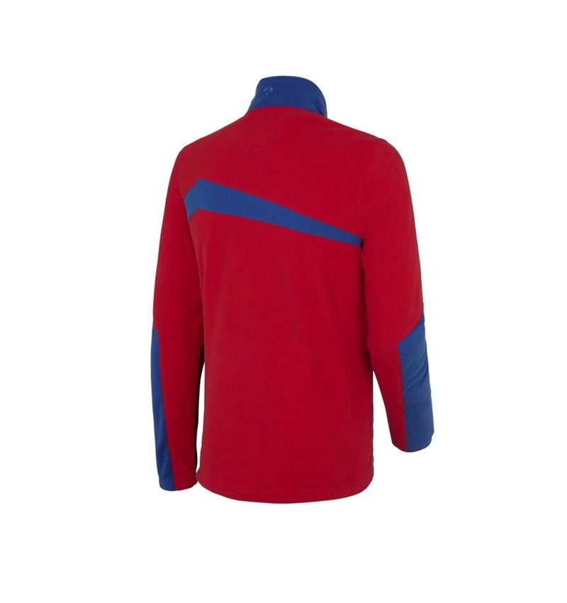 T-Shirts, Pullover & Skjorter: Fleecetrøje e.s.motion 2020 + ildrød/kornblå 3