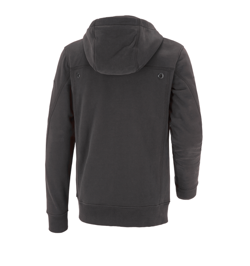 Shirts, Pullover & more: Hooded jacket cotton e.s.roughtough + titanium 3