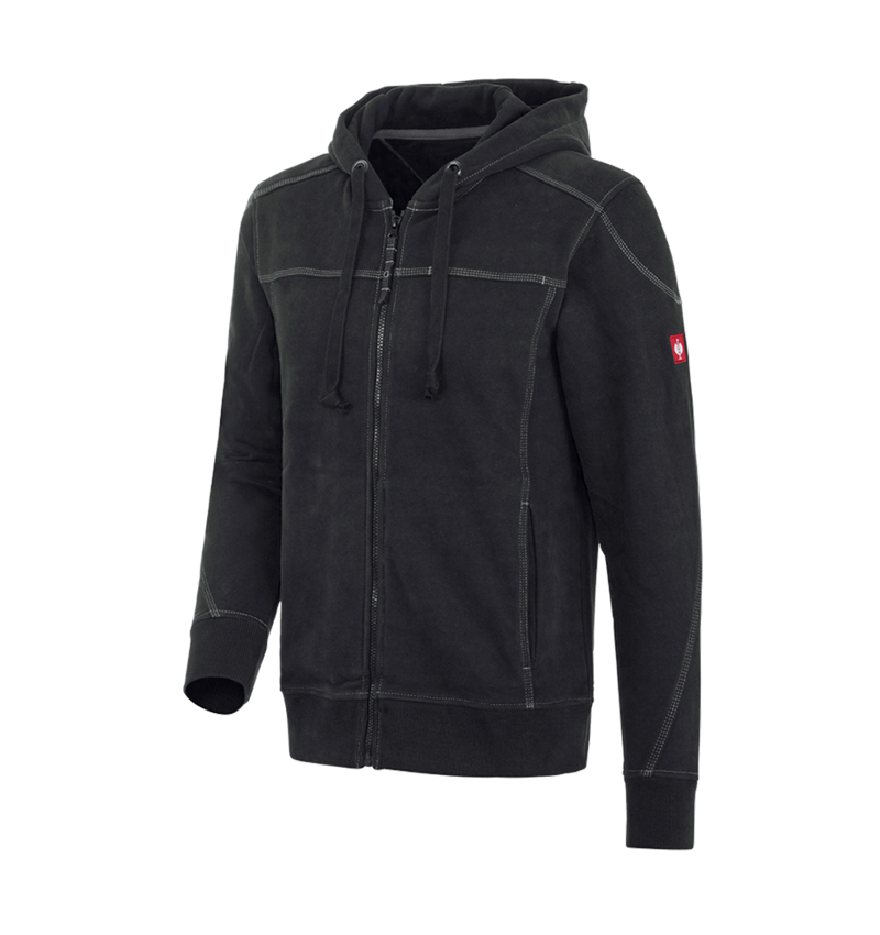 Joiners / Carpenters: Hooded jacket cotton e.s.roughtough + black 2