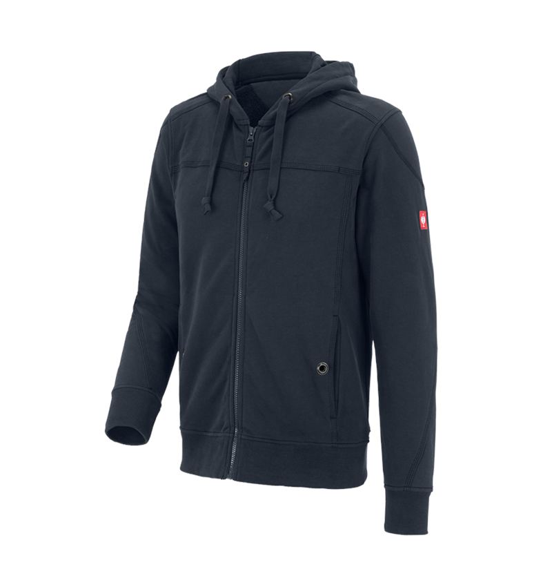 Plumbers / Installers: Hooded jacket cotton e.s.roughtough + midnightblue 2