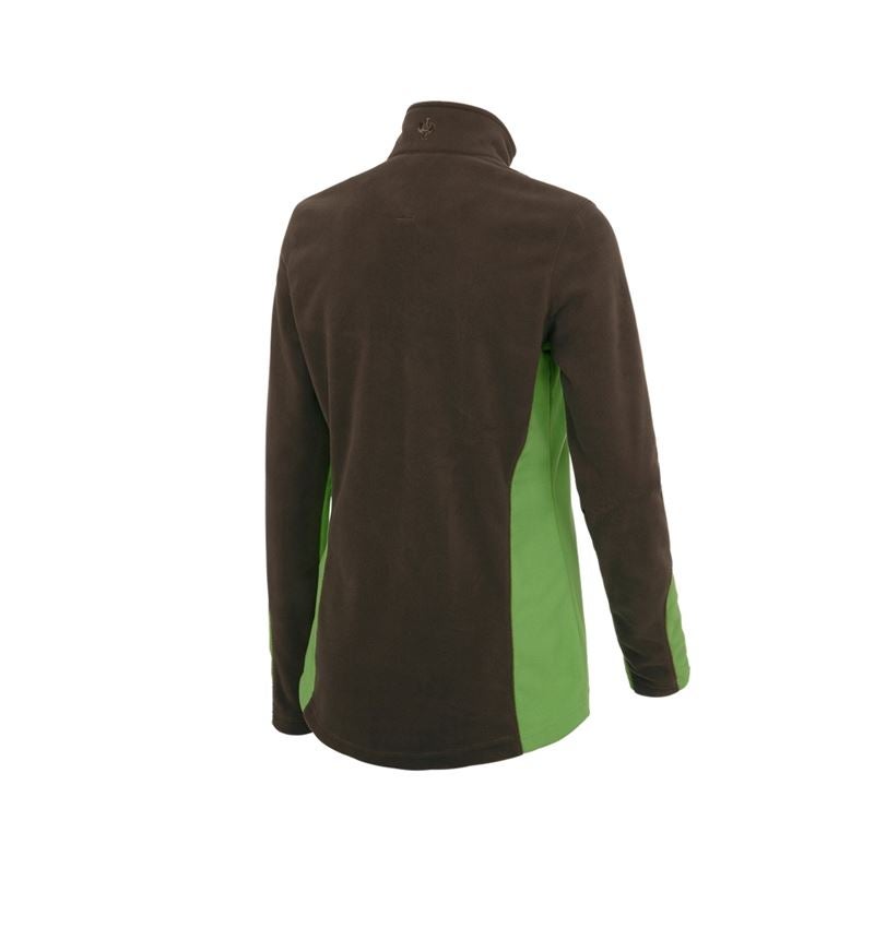 T-Shirts, Pullover & Skjorter: Fleecetrøje e.s.motion 2020, damer + havgrøn/kastanje 3