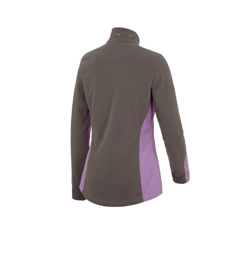 T-Shirts, Pullover & Skjorter: Fleecetrøje e.s.motion 2020, damer + lavendel/sten 3