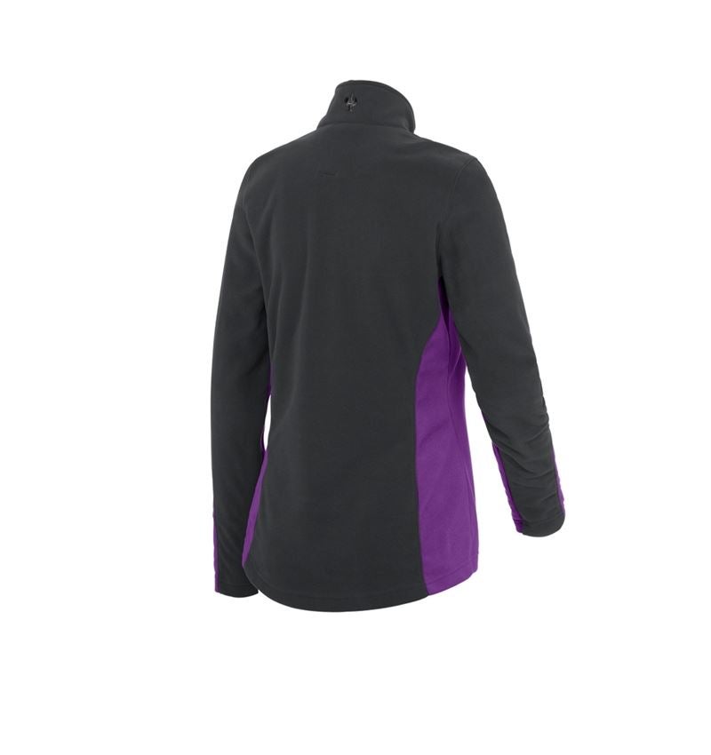 T-Shirts, Pullover & Skjorter: Fleecetrøje e.s.motion 2020, damer + violet/grafit 3