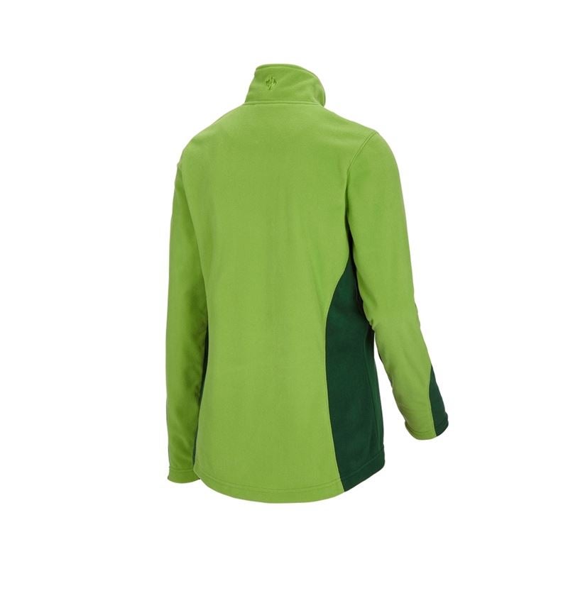 Cold: Fleece troyer e.s.motion 2020, ladies' + green/seagreen 3