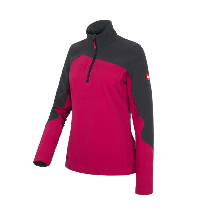 Cold: Fleece troyer e.s.motion 2020, ladies' + berry/graphite 2