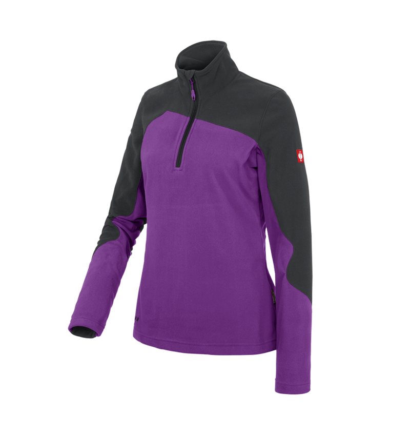 T-Shirts, Pullover & Skjorter: Fleecetrøje e.s.motion 2020, damer + violet/grafit 2