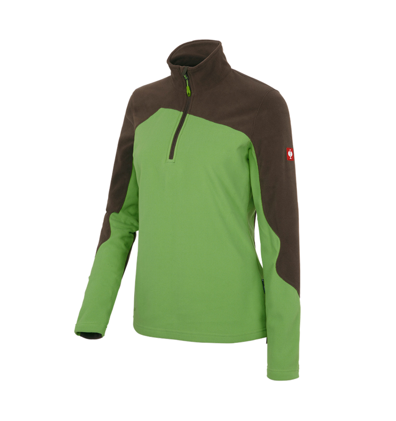 Cold: Fleece troyer e.s.motion 2020, ladies' + seagreen/chestnut 2