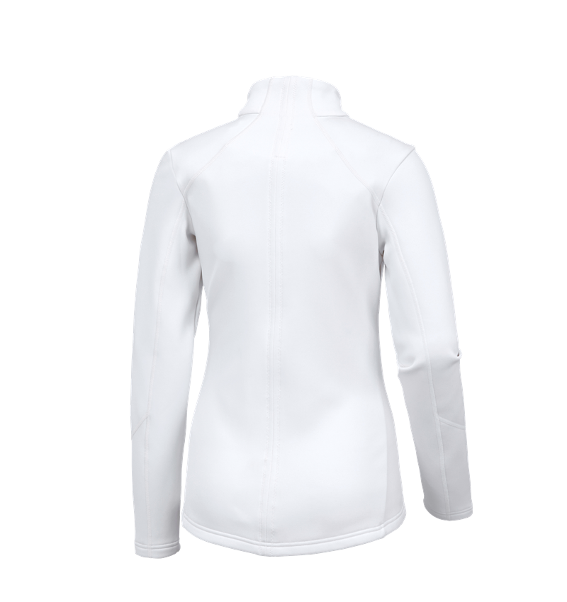 T-Shirts, Pullover & Skjorter: e.s. funktions-sweatjakke melange, damer + hvid 2