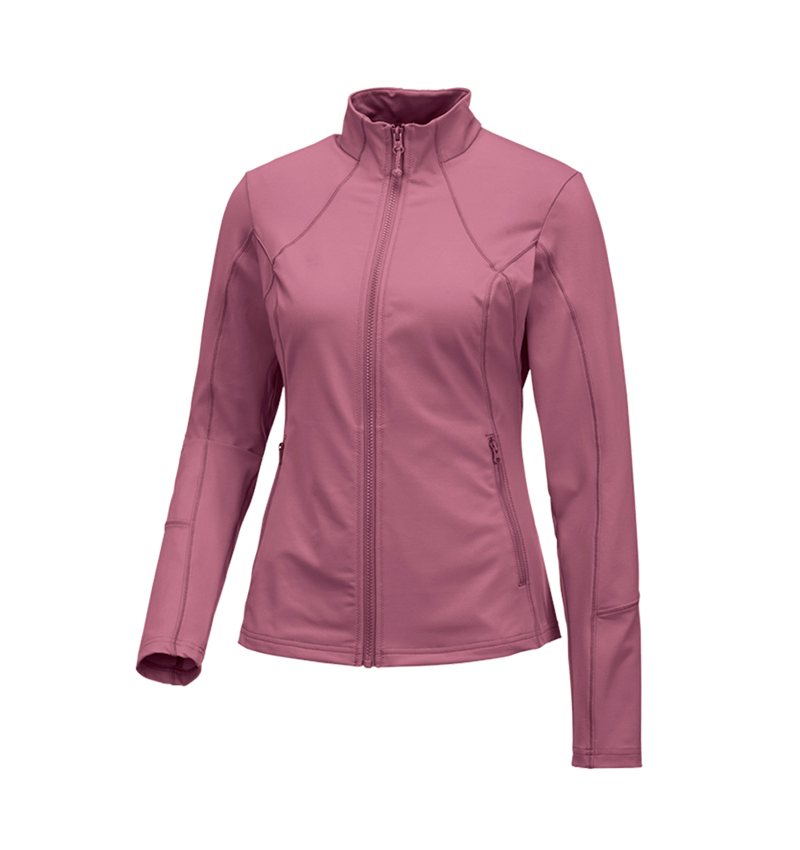 Shirts, Pullover & more: e.s. Functional sweat jacket solid, ladies' + antiquepink 1