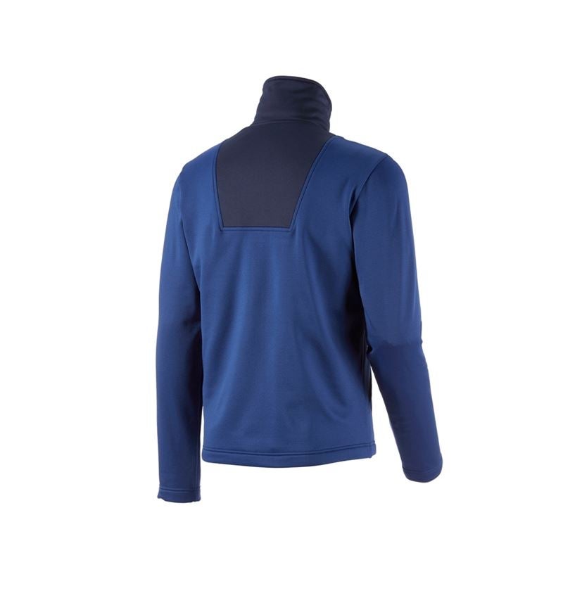 T-Shirts, Pullover & Skjorter: Pullover høj krave thermo stretch e.s.concrete + alkaliblå/dybblå 4