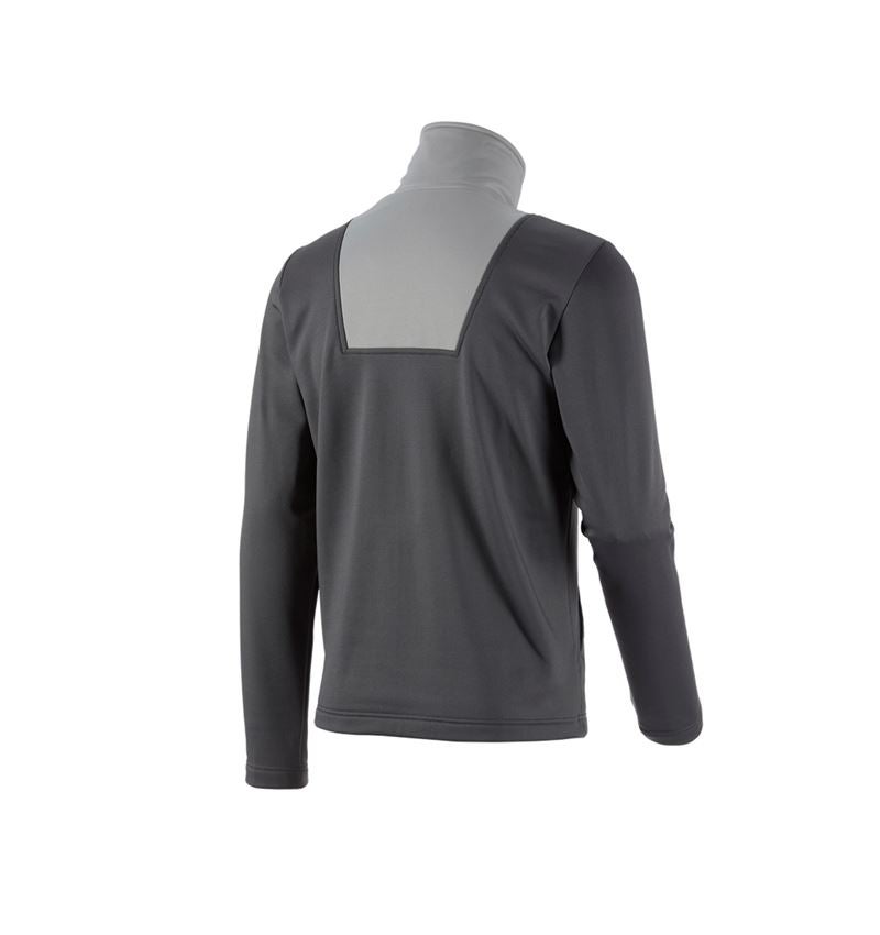 T-Shirts, Pullover & Skjorter: Pullover høj krave thermo stretch e.s.concrete + antracit/perlegrå 3