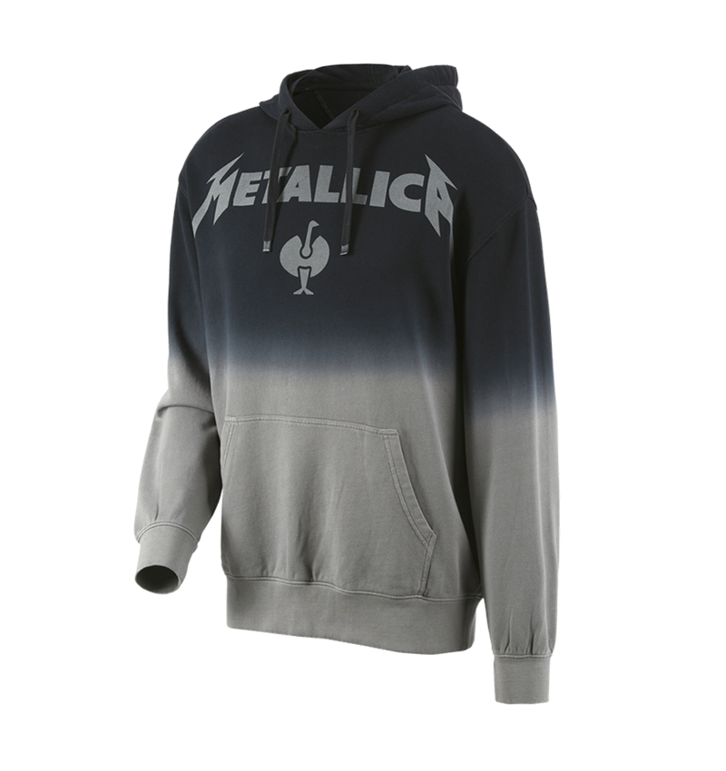 Samarbejde: Metallica cotton hoodie, men + sort/granit 3