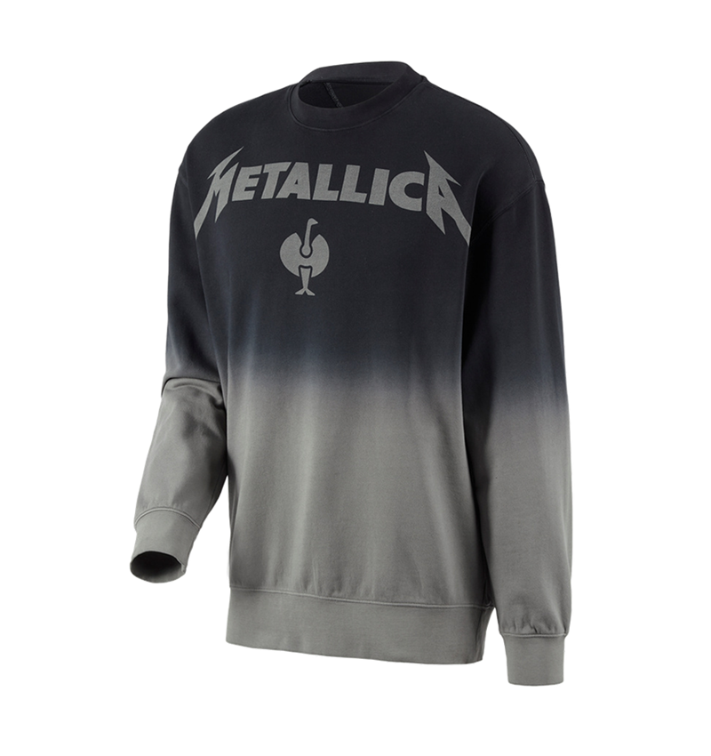 Beklædning: Metallica cotton sweatshirt + sort/granit 3