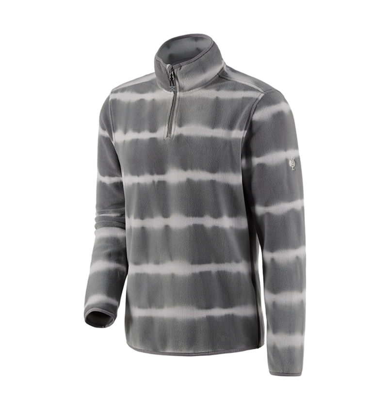T-Shirts, Pullover & Skjorter: Fleecetrøje tie-dye e.s.motion ten + granit/opalgrå 2