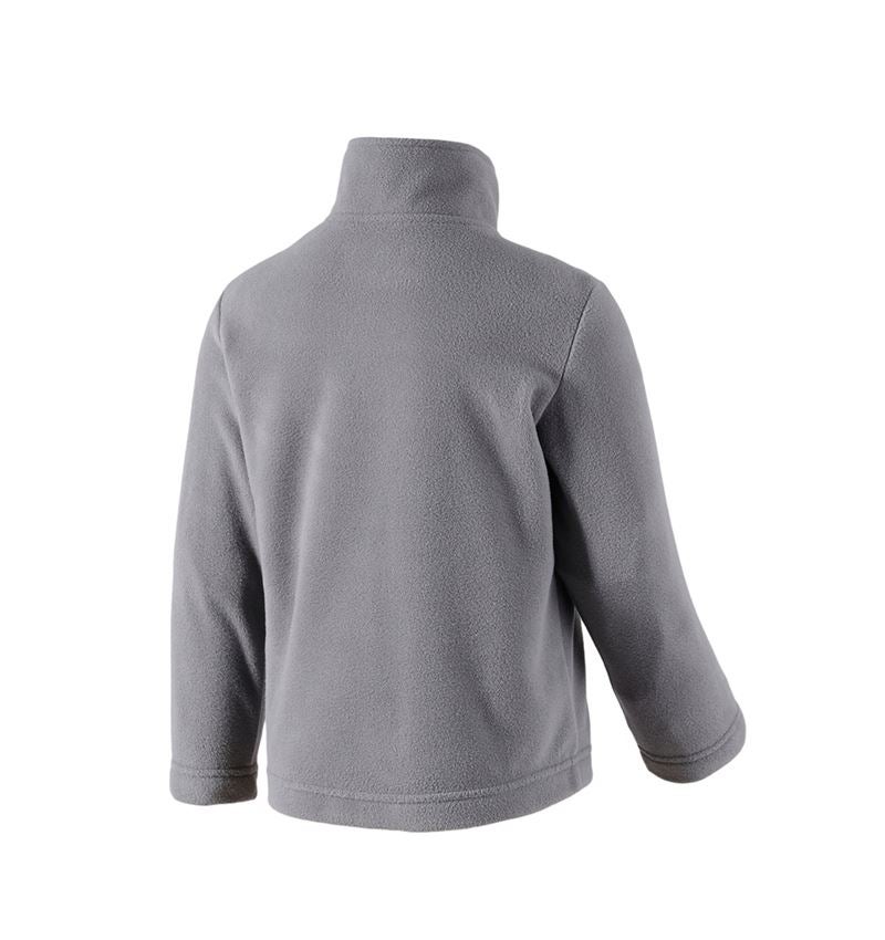 T-Shirts, Pullover & Skjorter: Fleecetrøje e.s.trail, børne + basaltgrå/syregul 3