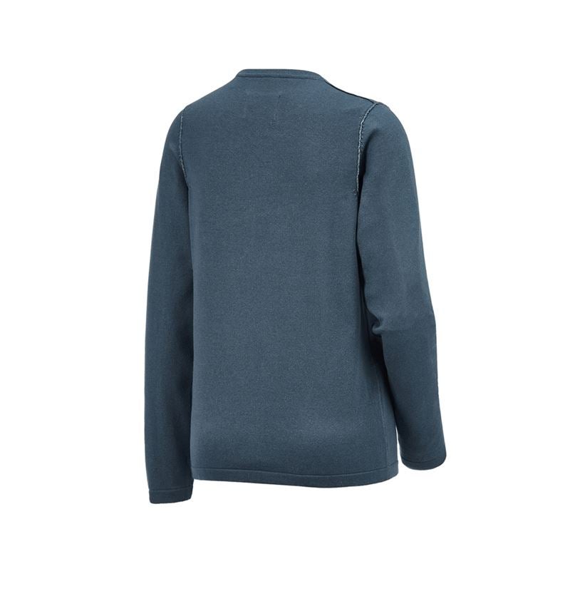 Topics: Knitted pullover e.s.iconic, ladies' + oxidblue 8