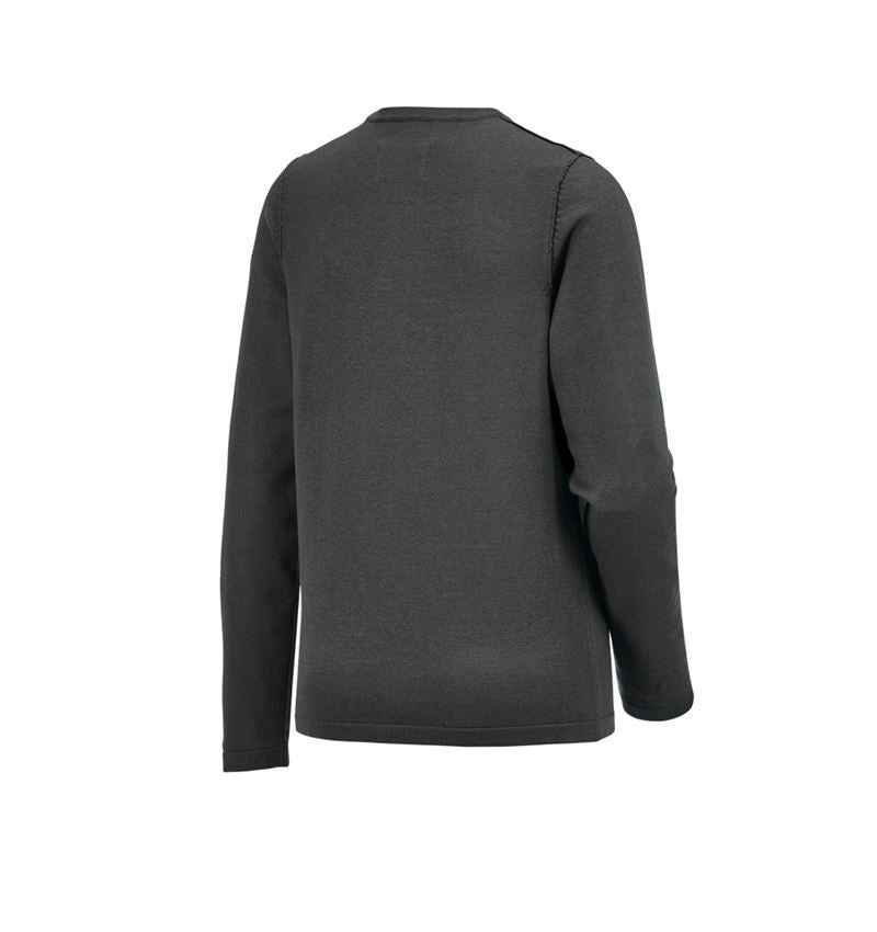 Topics: Knitted pullover e.s.iconic, ladies' + carbongrey 9