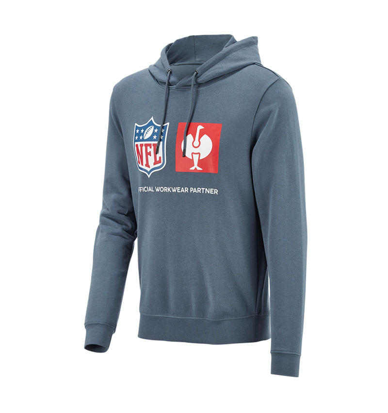 Samarbejde: NFL Hoodie cotton + oxidblå 5