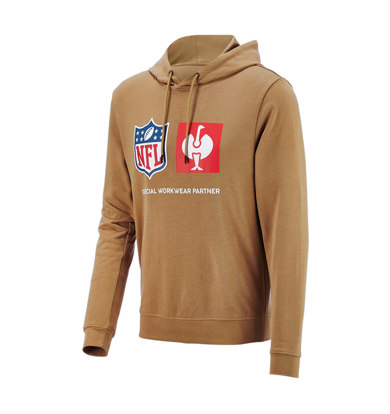 Samarbejde: NFL Hoodie cotton + mandelbrun 6