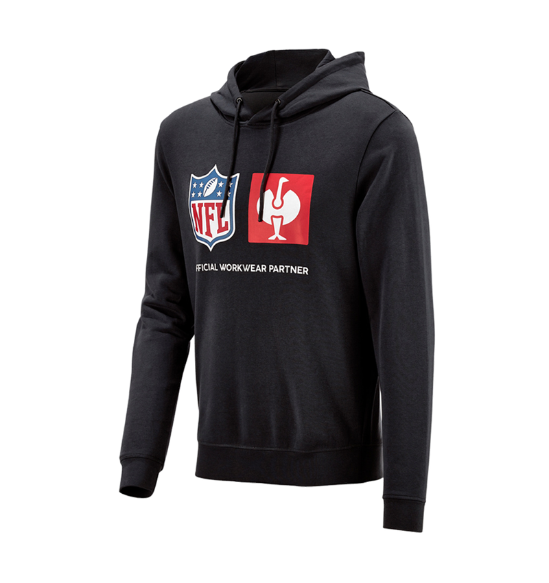 Samarbejde: NFL Hoodie cotton + sort 3