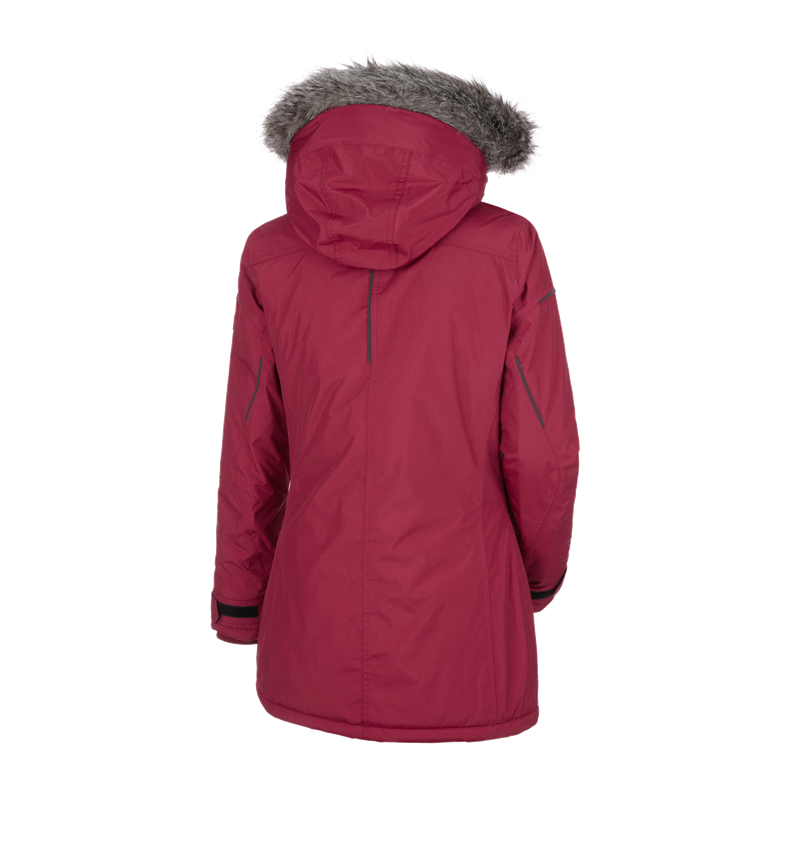 Work Jackets: Winter parka e.s.vision, ladies' + ruby 3