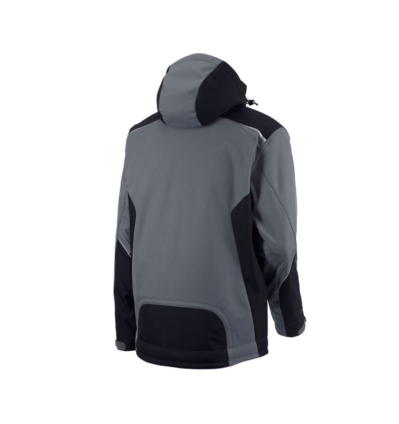 Gardening / Forestry / Farming: Softshell jacket e.s.motion + grey/black 3